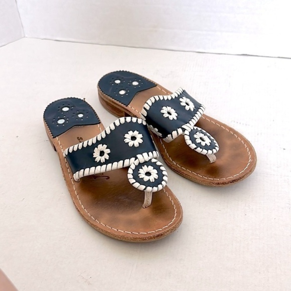 Women's Jack Roger’s navy and White Sandals size 7